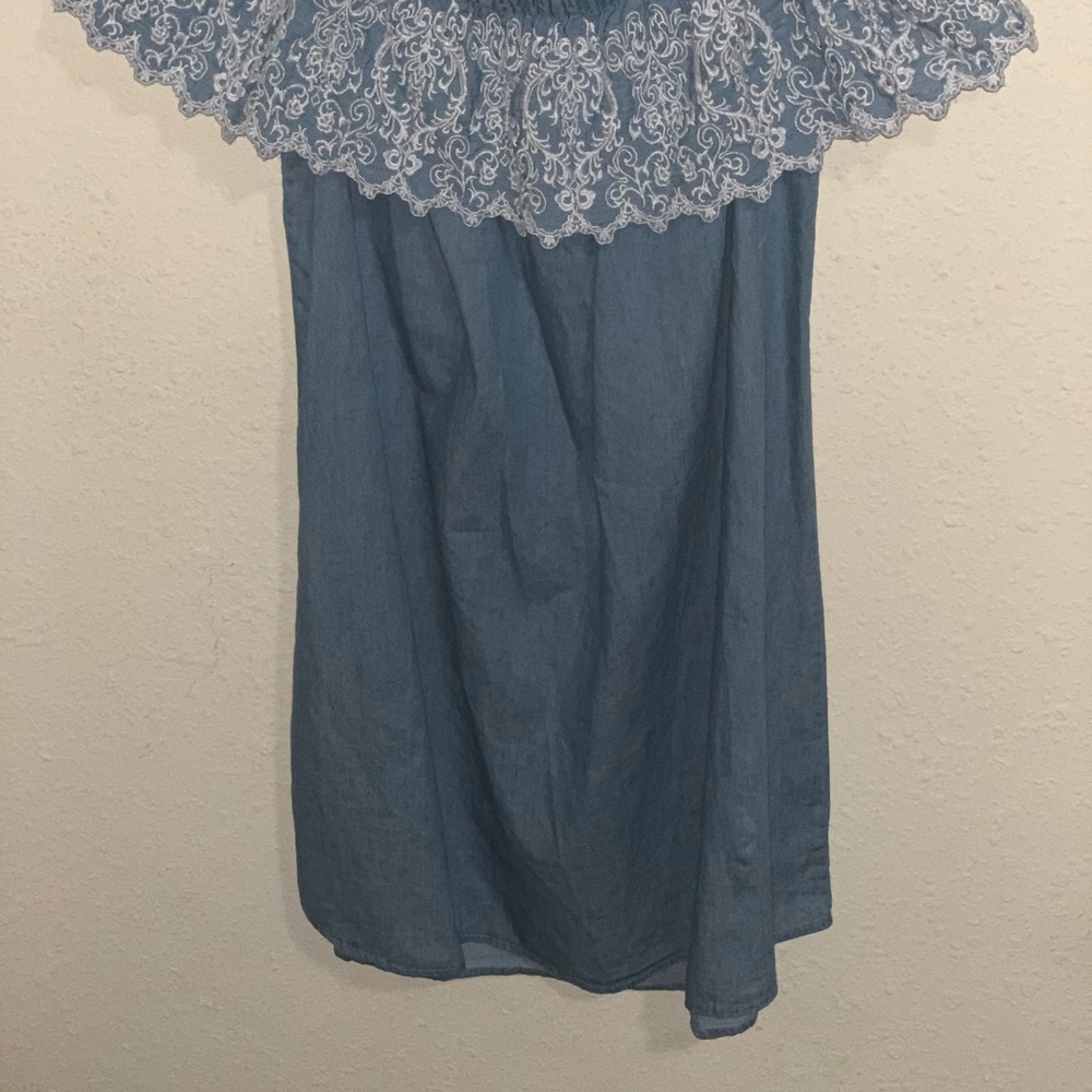 Over the shoulder dress